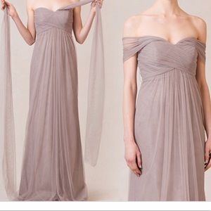 Bridesmaid Dress by Jenny Yoo, Grey Convertible, 6